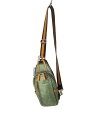 【中古】Otias◆ショルダーバッグ/レザー/KHK【バッグ】