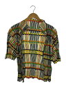 【中古】PLEATS PLEASE ISSEY MIYAKE◆カーディガン(薄手)/3/ポリエステル/総柄/PP22-JK792【レディースウェア】(4)