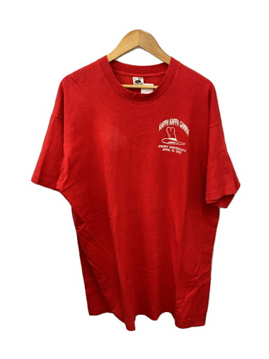 【中古】FRUIT OF THE LOOM◆this aint no bull/USA製/Tシャツ/XL/コットン/RED/プリント【メンズウェア】 【中古】FRUIT OF THE LOOM◆this aint no bull/USA製/Tシャツ/XL/コットン/RED/プリント【メンズウェア】