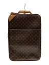 【中古】LOUIS VUITTON◆ペガス60_モノグラム・キャンバス_BRW/PVC/BRW【バッグ】