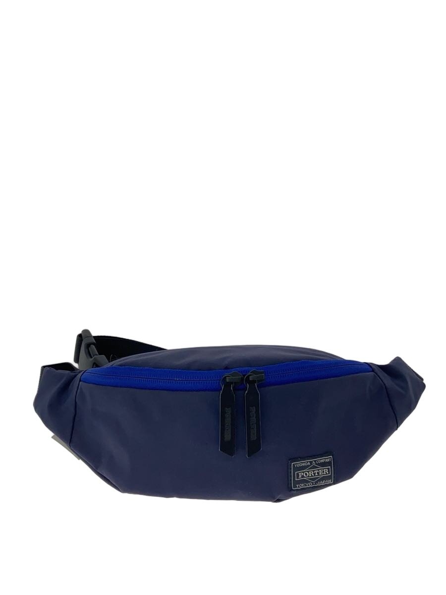 【中古】PORTER◆PORTER GIRL MOUSSE/WAIST BAG(S)/ポリエステル/NVY/751-18182【バッグ】
