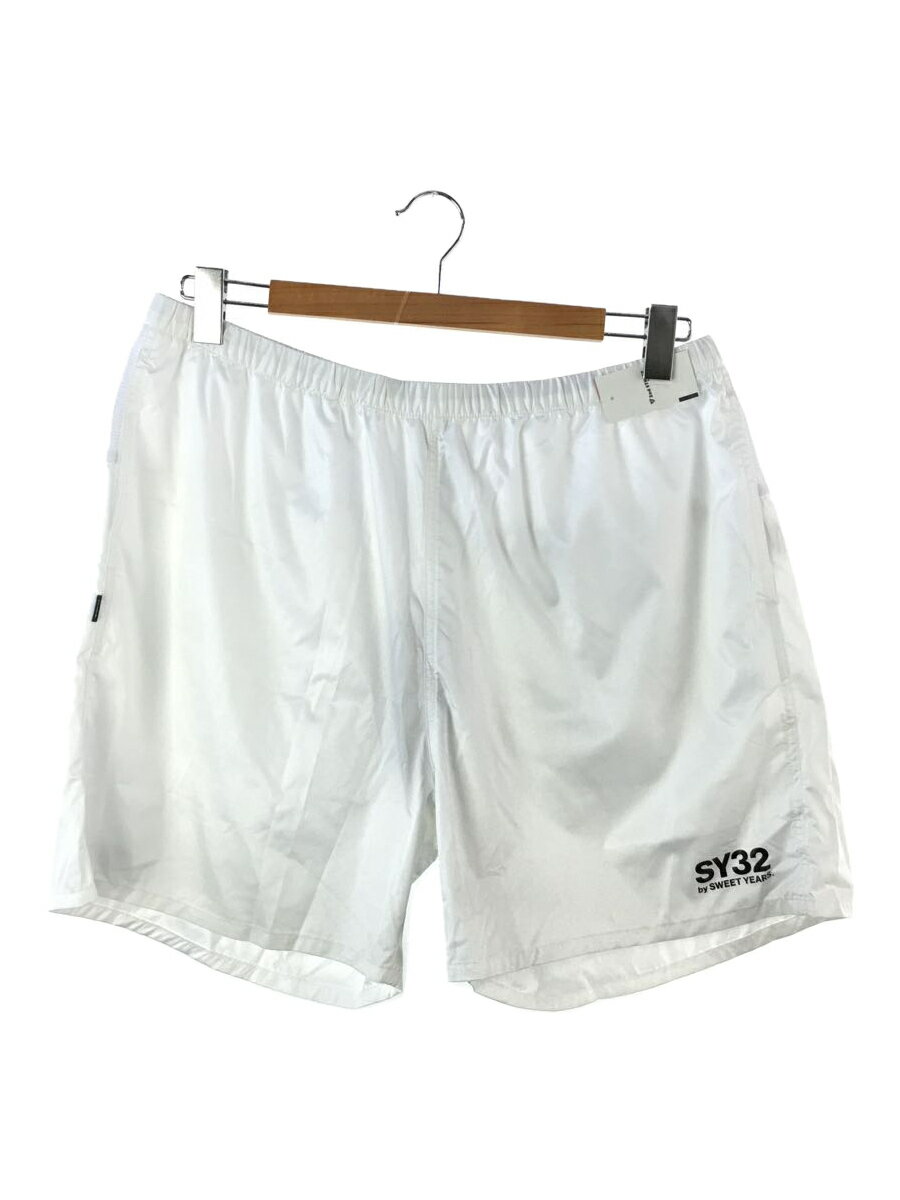 SY32 by SWEET YEARS◆タグ付/ACTIVE ATHLETIC SHORT PANTSショートパンツ/XXL/--/WHT/12205