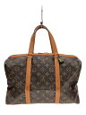 【中古】LOUIS VUITTON◆サック・スプール35/ボストンバッグ/モノグラム/PVC/BRW/LV【バッグ】