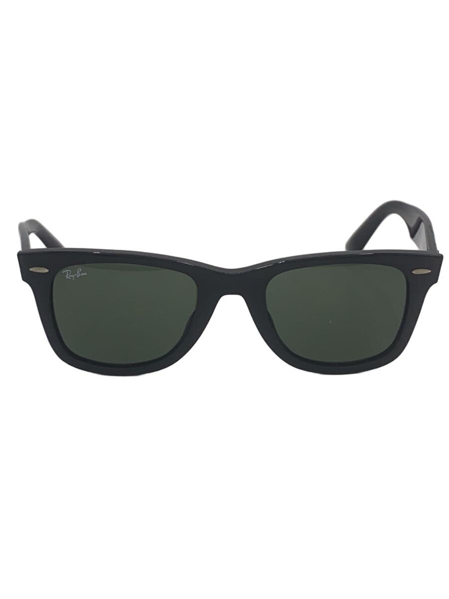 【中古】Ray-Ban◆サングラス/ウェリントン/プラスチック/BLK/BLK/メンズ/RB2140-F【服飾雑貨他】