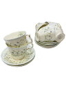 【中古】Royal Albert◆カップ&ソーサー/6点セット/WHT/中古品/【キッチン用品】