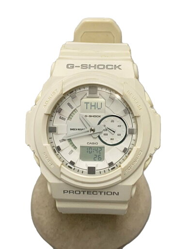 【中古】CASIO◆クォーツ腕時計・G-SHOCK/デジアナ/WHT【服飾雑貨他】 【中古】CASIO◆クォーツ腕時計・G-SHOCK/デジアナ/WHT【服飾雑貨他】