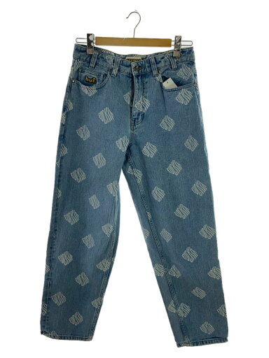 【中古】HUF◆ボトム/30/デニム/IDG/総柄/PT00312【メンズウェア】 【中古】HUF◆ボトム/30/デニム/IDG/総柄/PT00312【メンズウェア】
