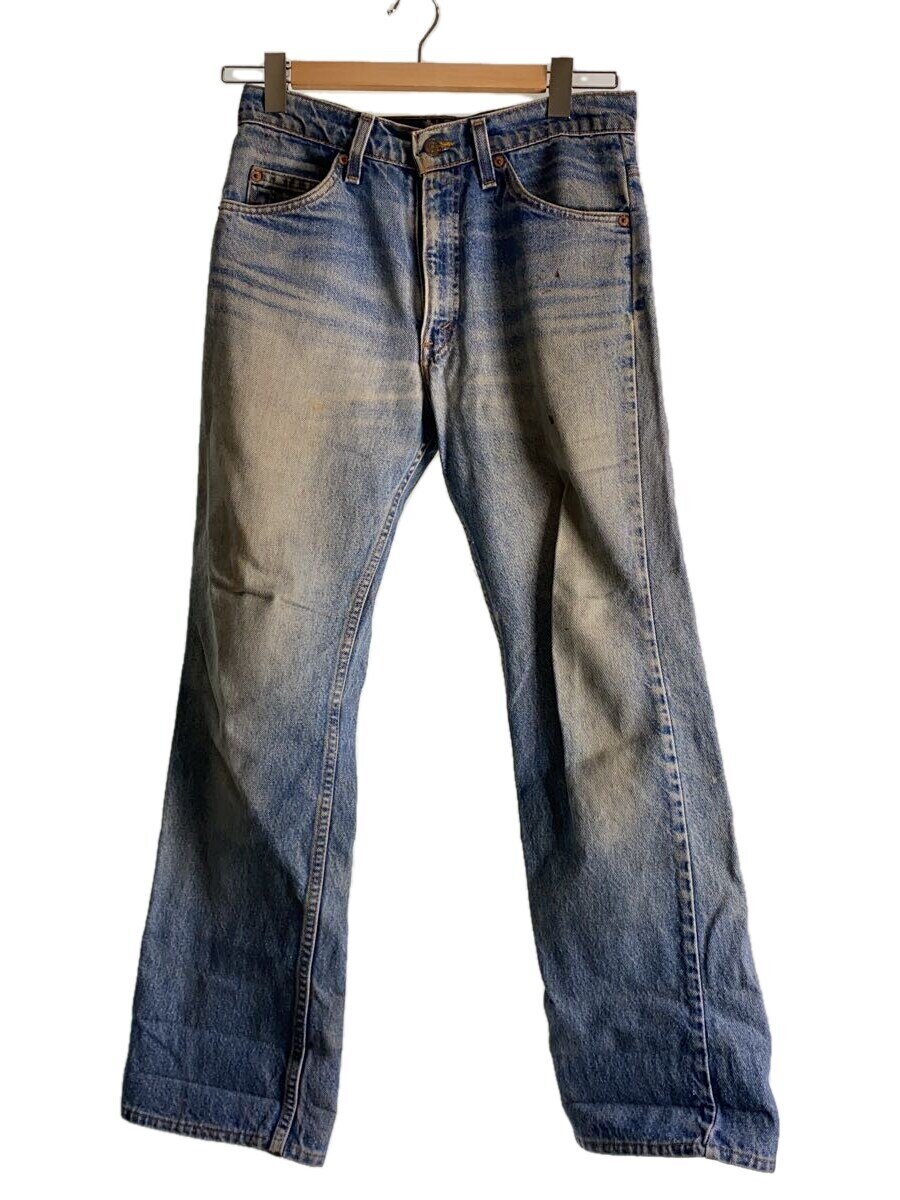 【中古】Levi’s◆オレンジタブ/ブーツカットパンツ/30/デニム/IDG/無地/517【メンズウェア】