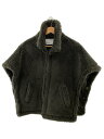 【中古】TICCA◆ポンチョ/FREE/ウール/KHK/TBCA-043【レディースウェア】