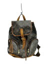 【中古】LOUIS VUITTON◆サック・ア・ド・ボスフォール_モノグラム・キャンバス_BRW/PVC/BRW【バッグ】