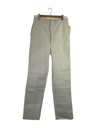 【中古】US.ARMY◆90s/HOSPITAL FUTY/デッドストック/ストレートパンツ/32/ポリエステル/ホワイト【メンズウェア】 【中古】US.ARMY◆90s/HOSPITAL FUTY/デッドストック/ストレートパンツ/32/ポリエステル/ホワイト【メンズウェア】