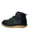 【中古】Danner◆ZIP MOUNTAIN CRISTY/トレッキングブーツ/US8/BLK/レザー/DS10021X【シューズ】