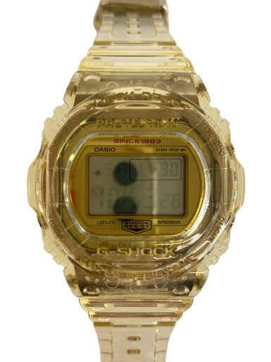 【中古】CASIO◆クォーツ腕時計・G-SHOCK/デジタル/ラバー/GLD【服飾雑貨他】 【中古】CASIO◆クォーツ腕時計・G-SHOCK/デジタル/ラバー/GLD【服飾雑貨他】