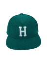 【中古】HUF◆キャップ/--/ウール/GRN/メンズ/HT00663【服飾雑貨他】