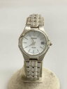【中古】SEIKO◆ソーラー腕時計/アナログ/SLV/STPS071【服飾雑貨他】