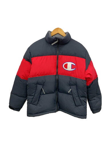 【中古】Champion◆ダウンジャケット/M/ナイロン/BLK/c3-q607【メンズウェア】 【中古】Champion◆ダウンジャケット/M/ナイロン/BLK/c3-q607【メンズウェア】