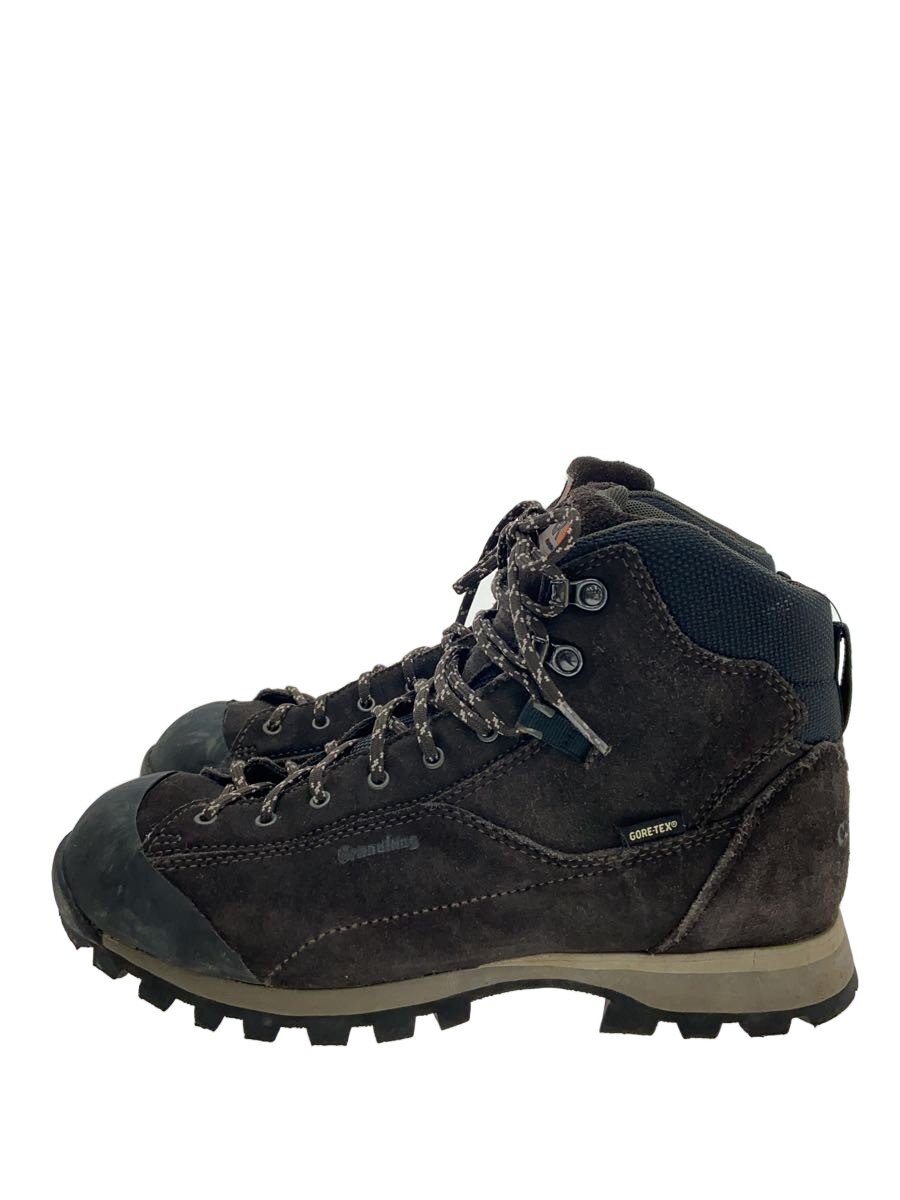 【中古】caravan◆レースアップブーツ/27cm/BRW/スウェード【シューズ】