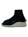 【中古】MIU MIU◆ショートブーツ/--/BLK【シューズ】