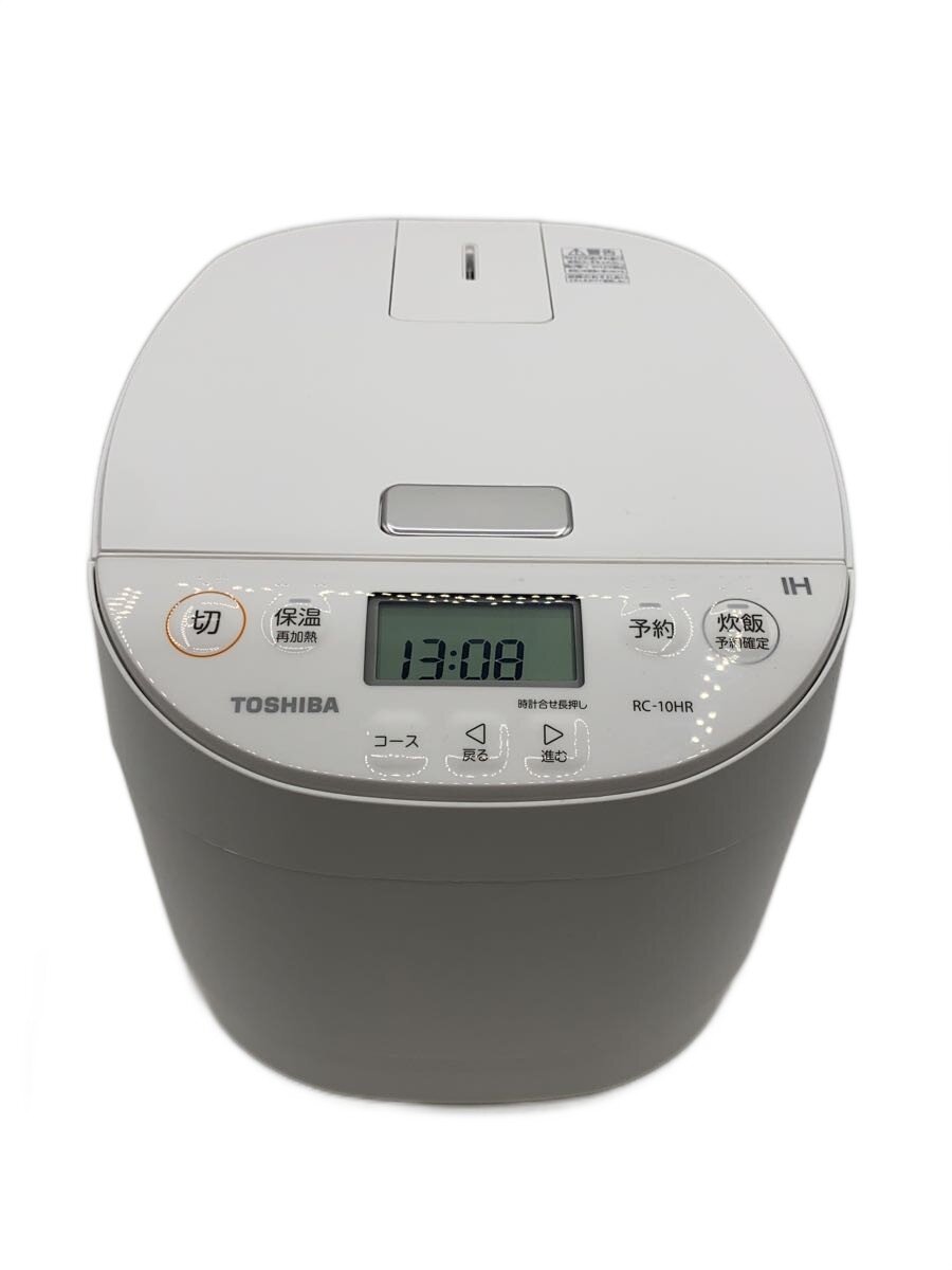 【中古】TOSHIBA◆炊飯器 RC-10HR(W)//【家電・ビジュアル・オーディオ】