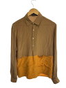 【中古】長袖シャツ/--/シルク/BRW【メンズウェア】