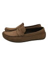 【中古】Clarks◆ローファー/25.5cm/BRW/15775【シューズ】
