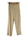【中古】ISSEY MIYAKE◆ボトム/2/ポリエステル/IVO/IM31FF100【メンズウェア】