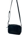 【中古】agnes b.◆ショルダーバッグ/レザー/BLK/gs22-03【バッグ】