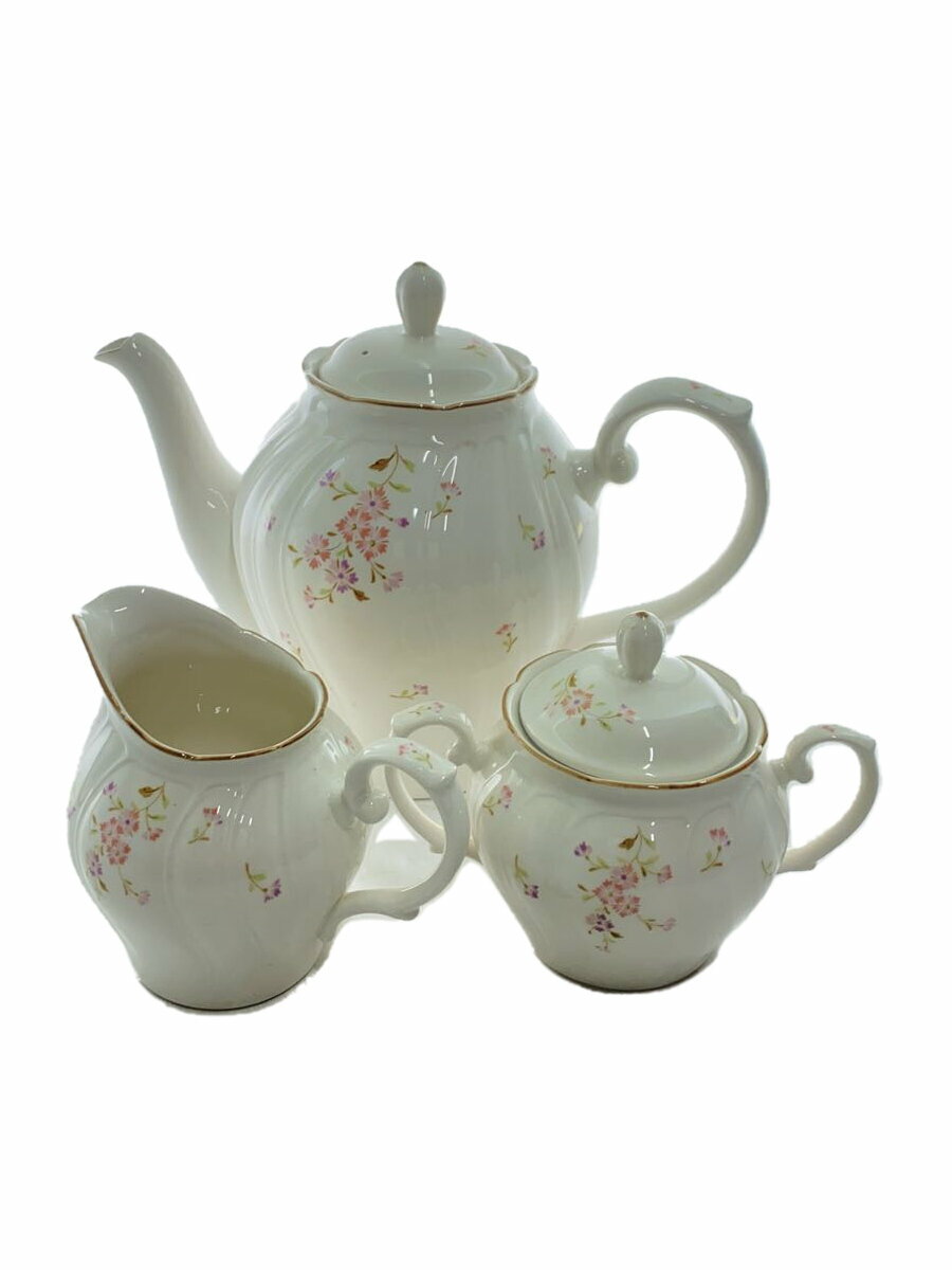 【中古】Noritake◆クラフトーン/洋食器その他/3点セット/WHT【キッチン用品】