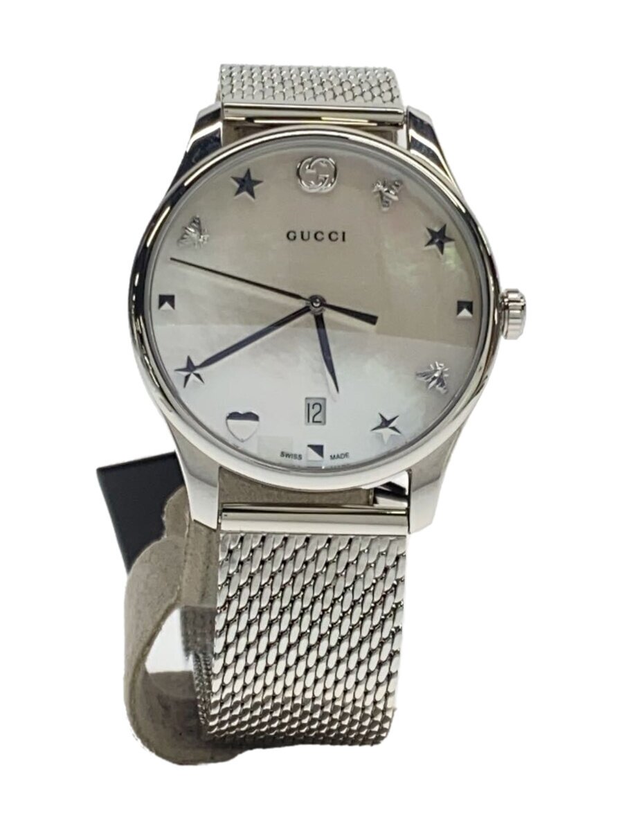 【中古】GUCCI◆腕時計/アナログ/ス�