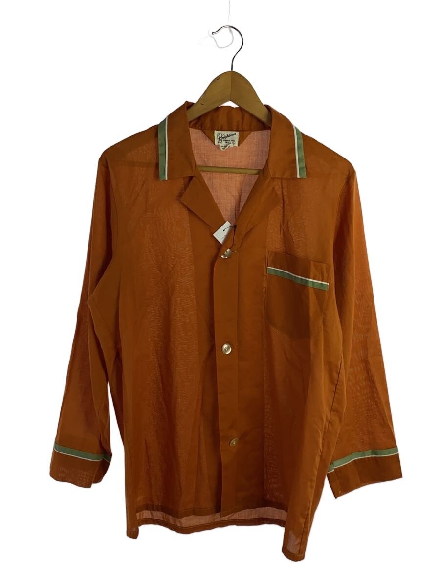 【中古】Knightmer/長袖シャツ/S/ポリエステル/ORN/piping pajama shirt/50s-【メンズウェア】