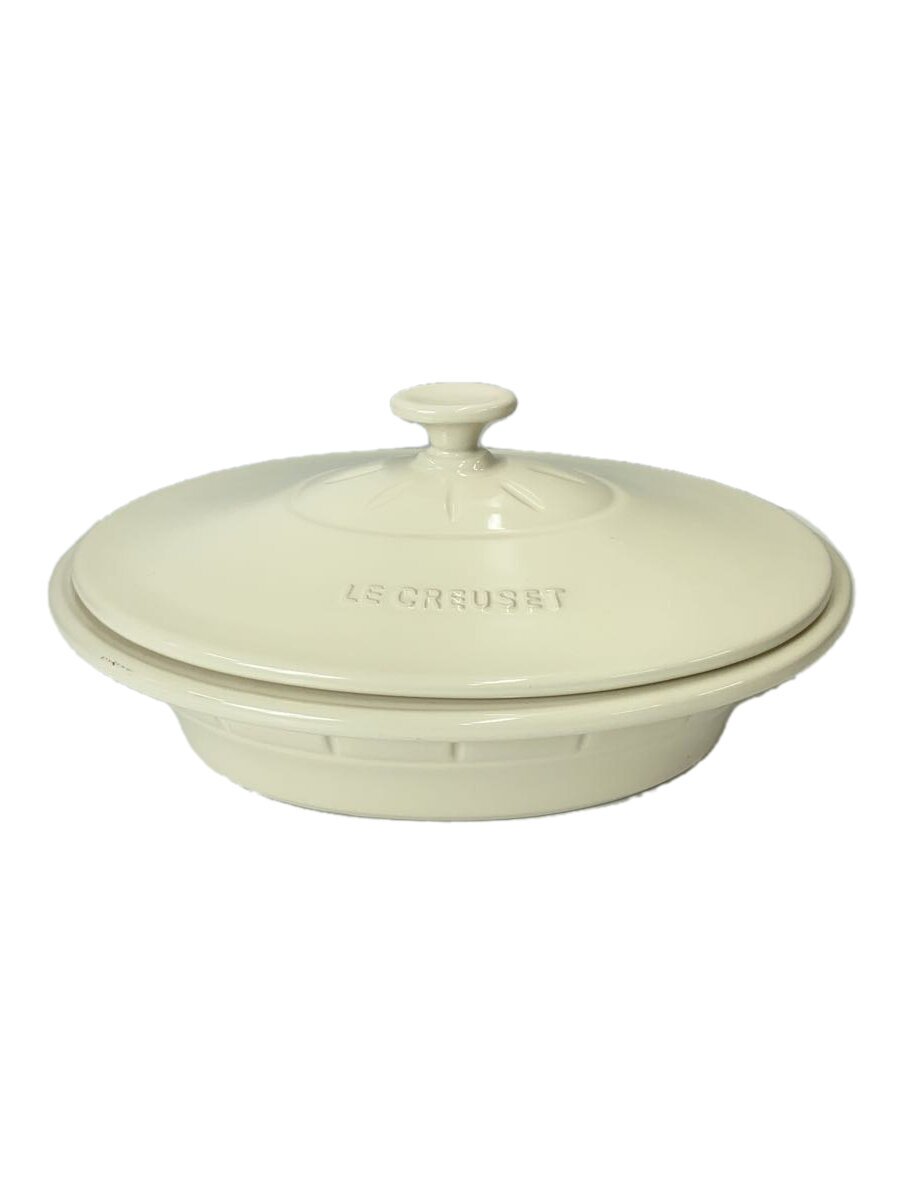 【中古】LE CREUSET◆鍋/CRM【キッチン用品】