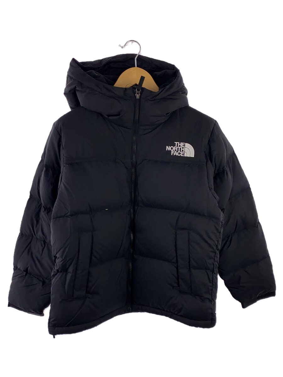 【中古】THE NORTH FACE◆NUPTSE HOODIE_ヌプシフーディー/S/ナイロン/BLK【メンズウェア】