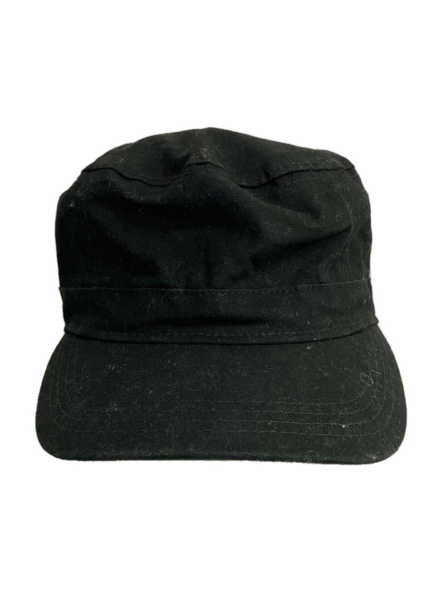 【中古】NEW ERA◆ワークキャップ/7 1/2/ゴアテックス/BLK/無地/メンズ//【服飾雑貨他】