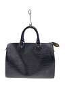 【中古】LOUIS VUITTON◆スピーディ30_エピ_BLK/レザー/BLK【バッグ】(4)