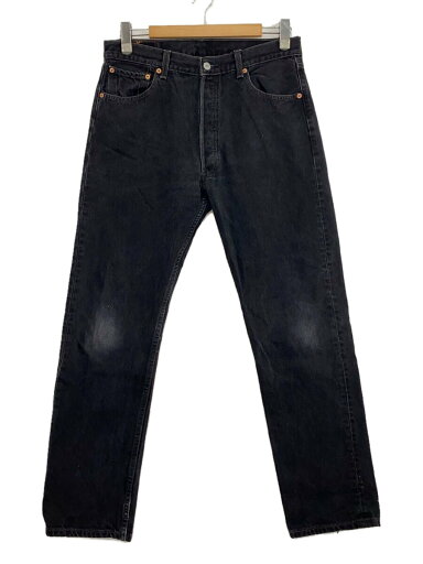 【中古】Levi’s◆後染めブラック/02年製/00s/ボトム/34/コットン/BLK/501【メンズウェア】 【中古】Levi’s◆後染めブラック/02年製/00s/ボトム/34/コットン/BLK/501【メンズウェア】