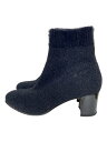 【中古】JILLSTUART◆ブーツ/23cm/BLK【シューズ】