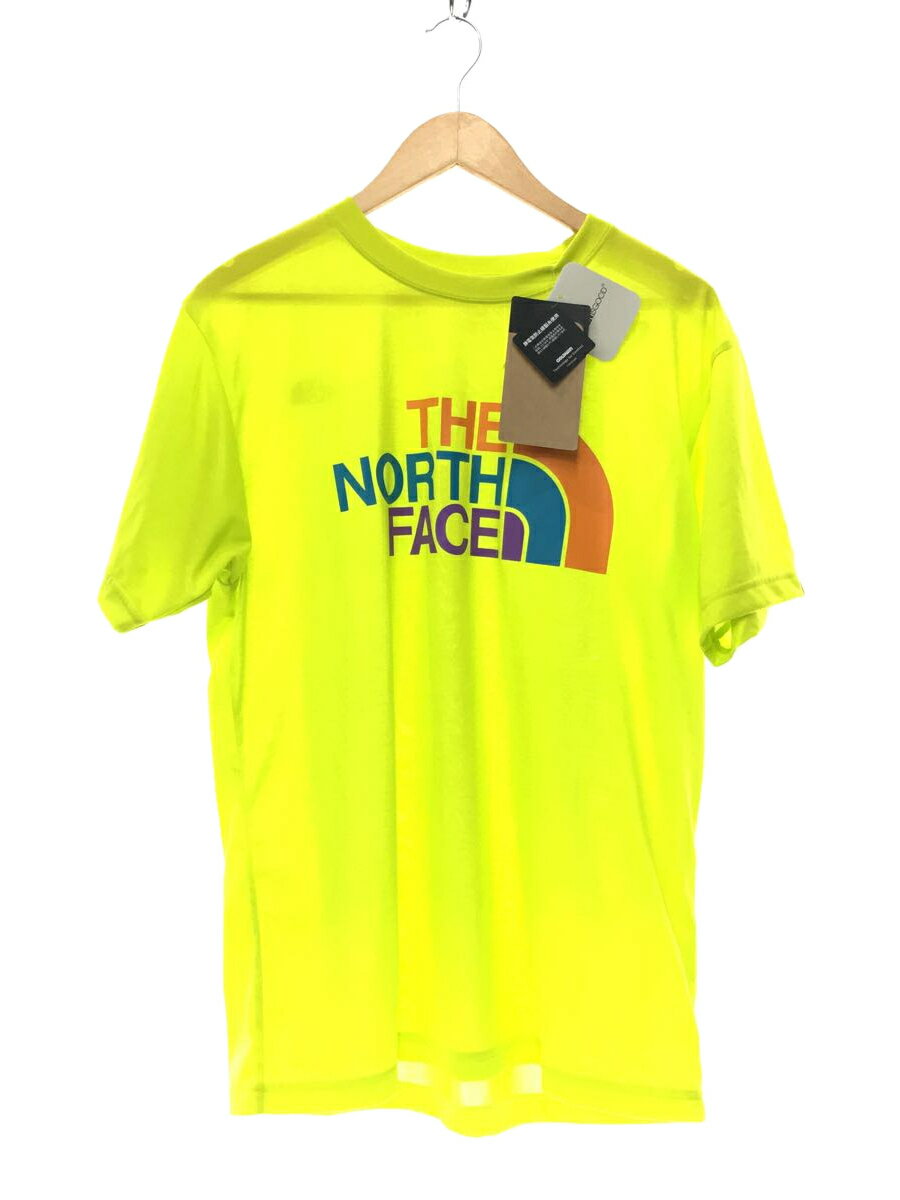 【中古】THE NORTH FACE◆Tシャツ/XL/ポリエステル/YLW/NT32134【メンズウェア】