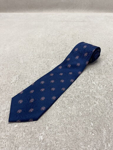 【中古】Christian Dior MONSIEUR◆ネクタイ/シルク/ネイビー/花柄/メンズ【服飾雑貨他】 【中古】Christian Dior MONSIEUR◆ネクタイ/シルク/ネイビー/花柄/メンズ【服飾雑貨他】