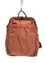 【中古】ARTISAN&ARTIST◆リュック/ワイドオープンリュック/ナイロン/PNK/無地【バッグ】