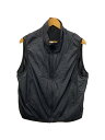 【中古】DAIWA◆ベスト/M/ナイロン/BLK/BJ-23024L/TECH REVERSIBLE WIND SHIELD VEST【メンズウェア】