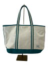 【中古】PORTER GIRL◆BOYFRIEND TOTE/キャンバストート/パスケース欠品/ヨゴレ有/GRN/739-08514-31【バッグ】