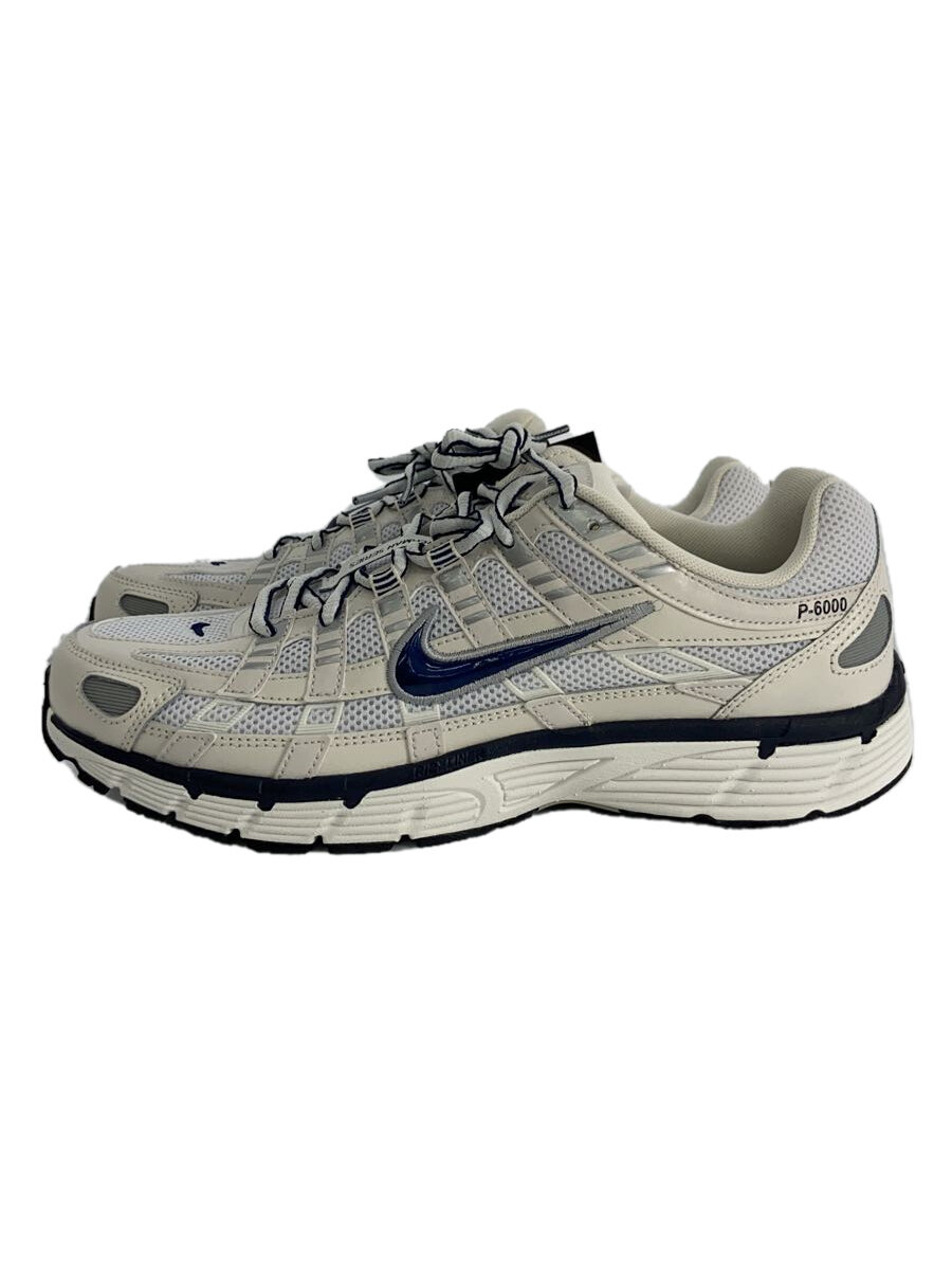 【中古】NIKE◆P-6000/28cm/WHT【シューズ】