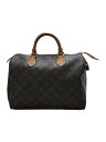 【中古】LOUIS VUITTON◆スピーディ30_モノグラム_BRW/PVC/BRW【バッグ】