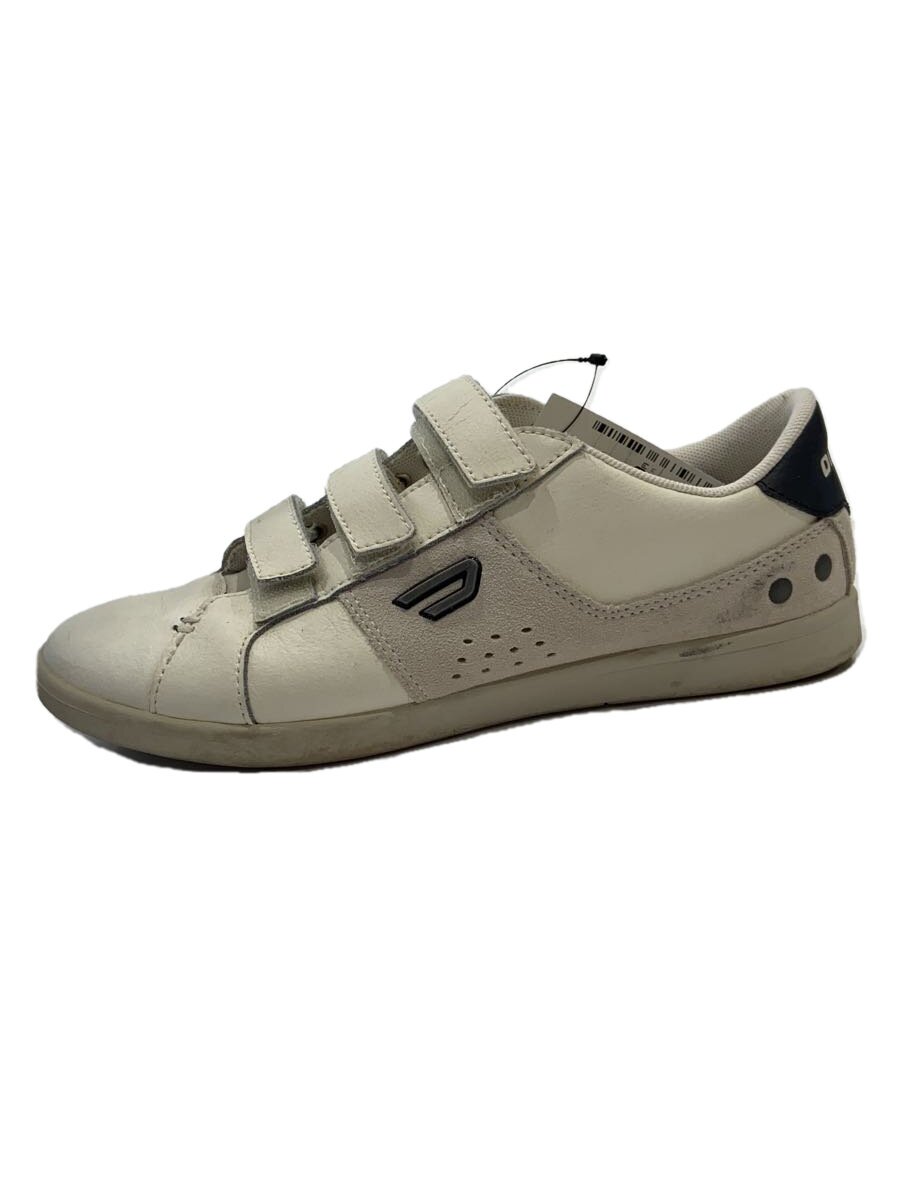 【中古】DIESEL◆ローカットスニーカー/25.5cm/WHT/Y01259【シューズ】