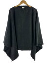 【中古】COMME des GARCONS HOMME DEUX◆ポンチョ/--/ウール/GRY/DL-K801【メンズウェア】