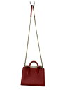 【中古】STRATHBERRY◆ショルダーバッグ/レザー/RED/無地【バッグ】(4)