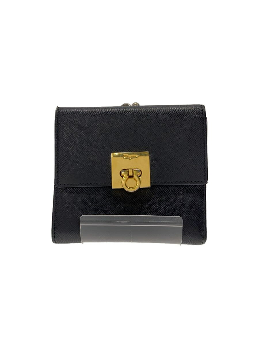 【中古】Salvatore Ferragamo◆3つ折り財