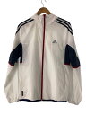 【中古】adidas◆スポーツウェアー/M/WHT/0111574210【スポーツ】