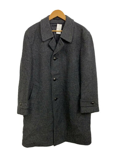 【中古】MANTEX REGENT/チェスターコート/ウール/GRY/無地//【メンズウェア】 【中古】MANTEX REGENT/チェスターコート/ウール/GRY/無地//【メンズウェア】
