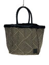 【中古】Trenta Sei/トートバッグ/マルシェバッグ/ポーチ付/--/BLK【バッグ】